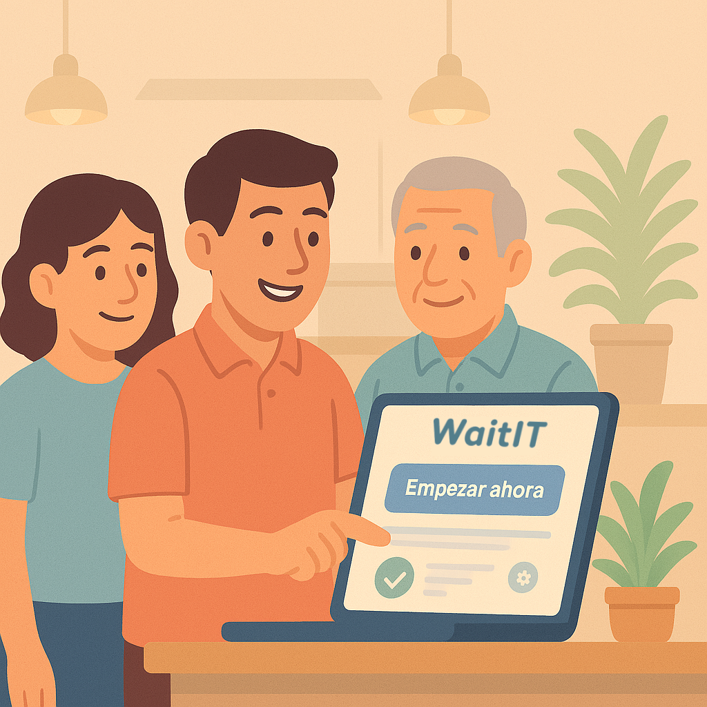 Comenzar a usar WaitIT en minutos