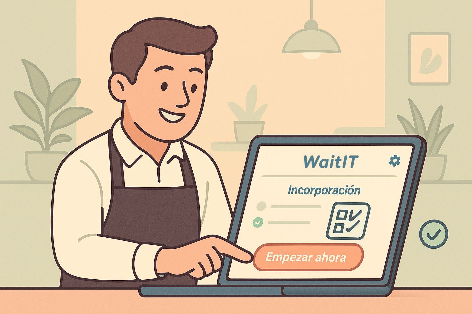 Restaurante transformado digitalmente con WaitIT